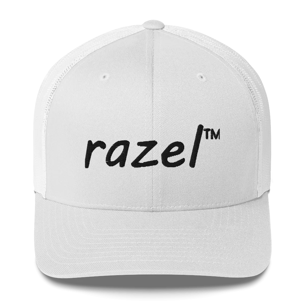 Razel Trucker Pet Zwart katoen verstelbaar