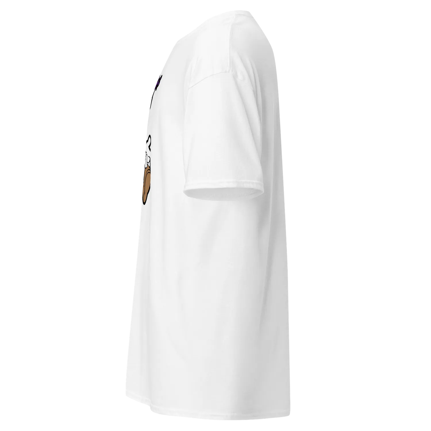 Razel Dubb Cup Centered Chest T-Shirt Zwart