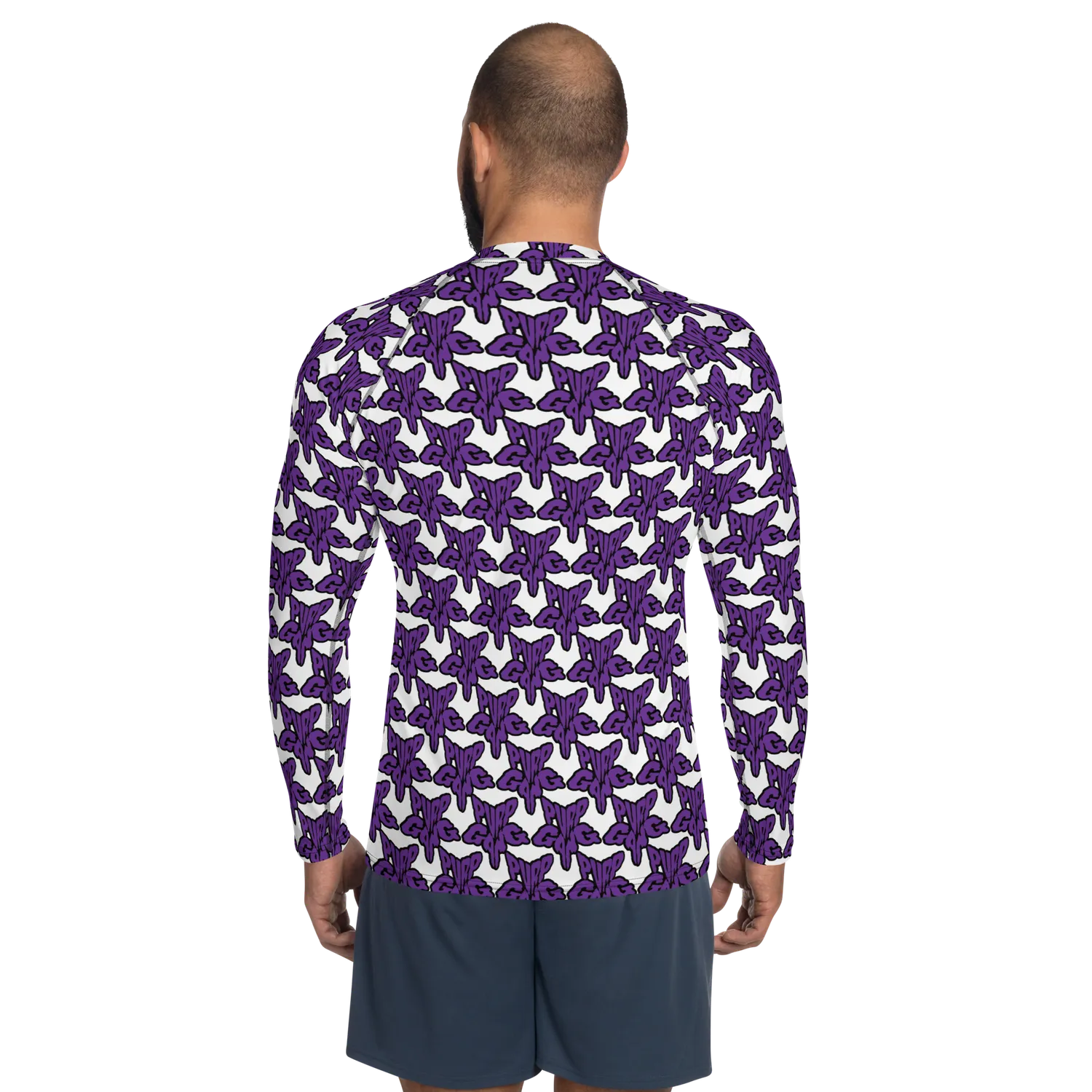 Razel Purp Gang Rock Star rashguard surfshirt M