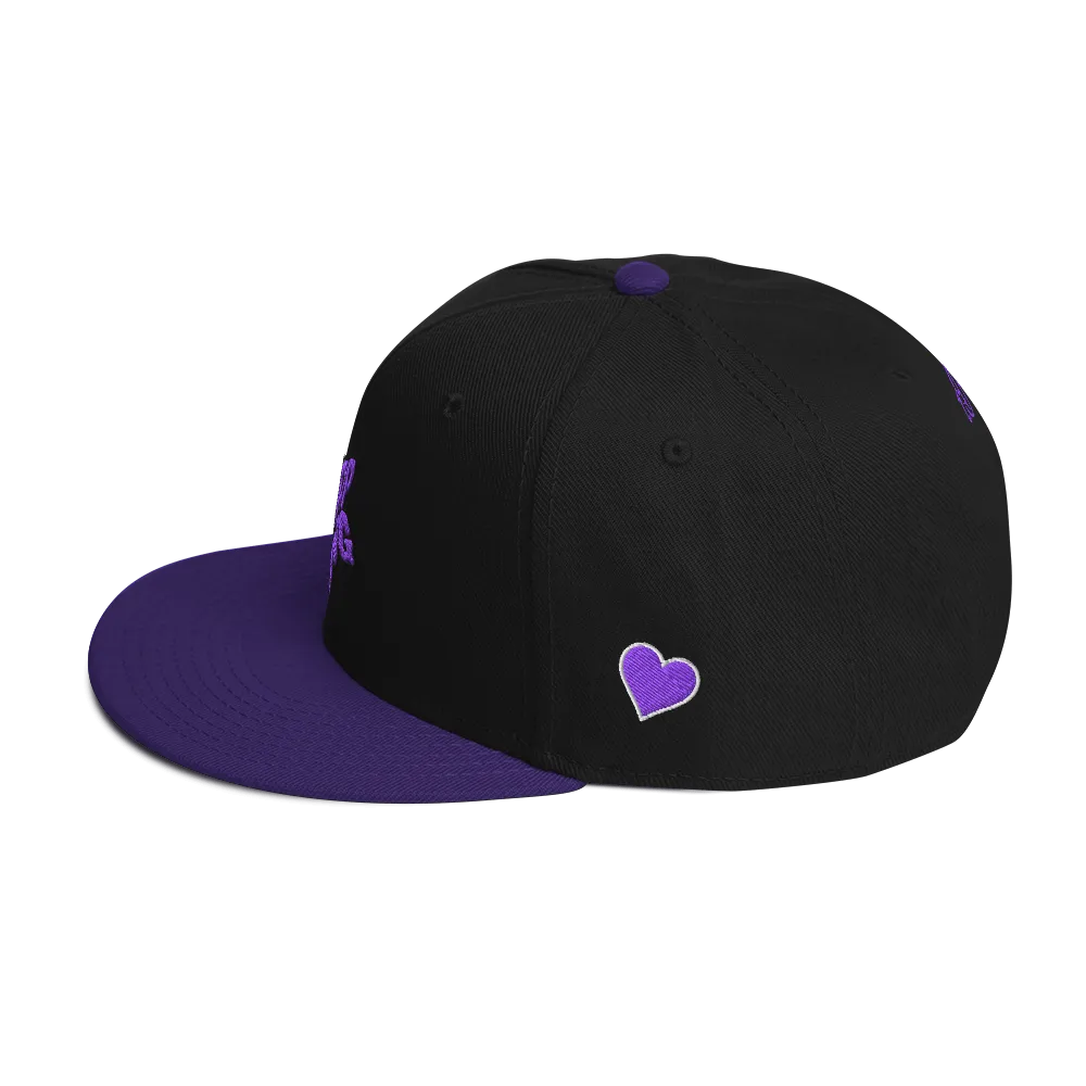 Razel Purp Gang Rock Star snapback pet verstelbaar