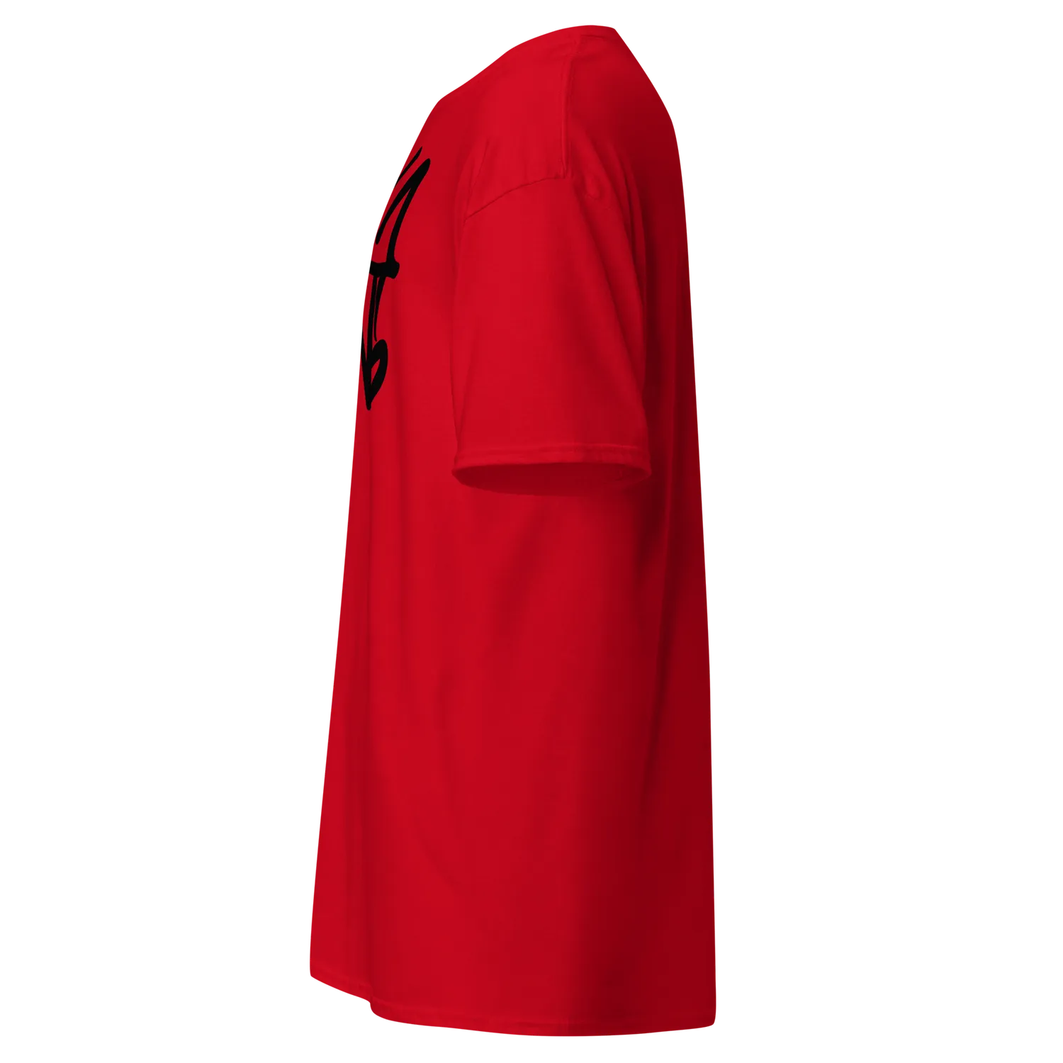 Razel Fort Collins Tagged T-shirt zwart katoen chest