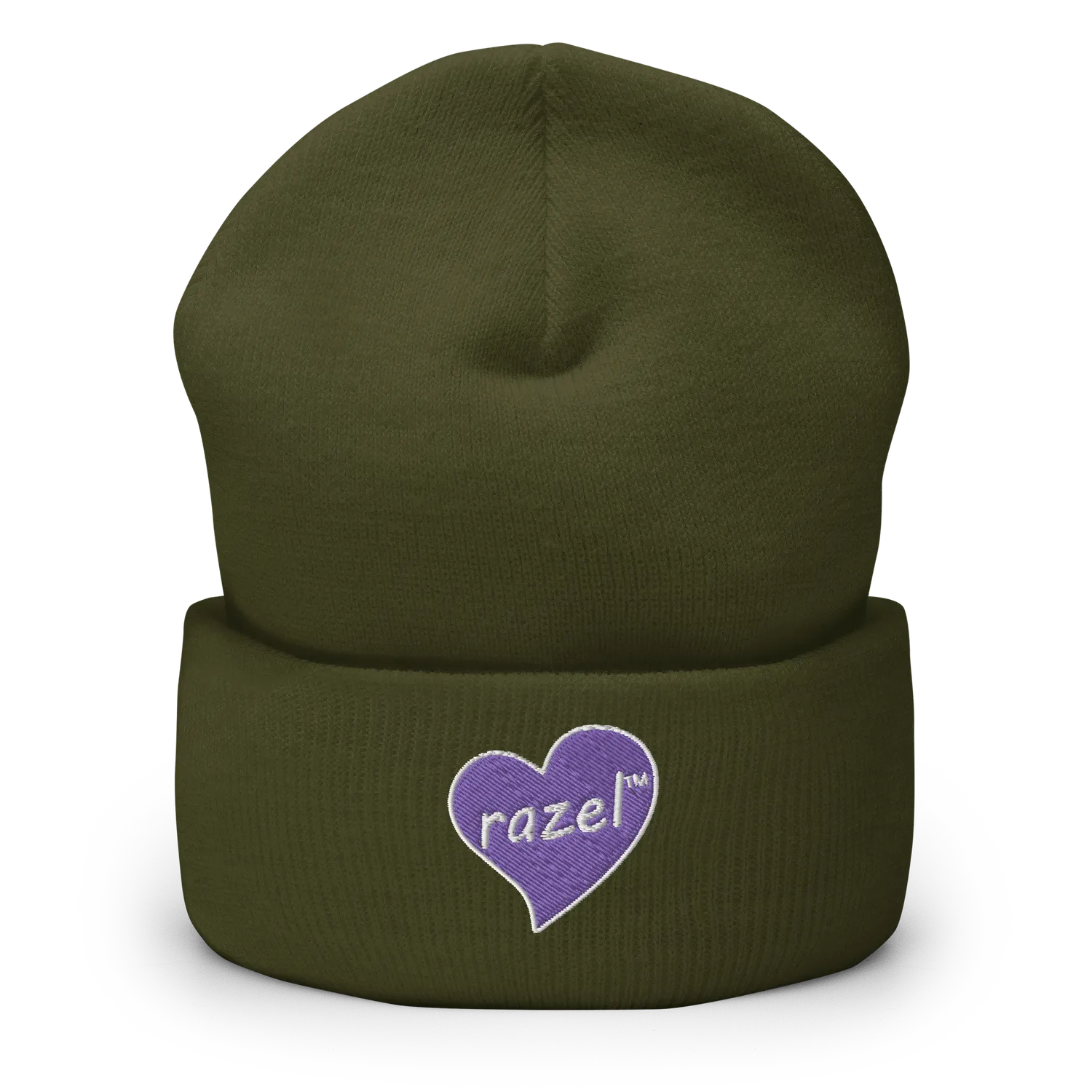 Razel Purple Hearted muts zwart unisex