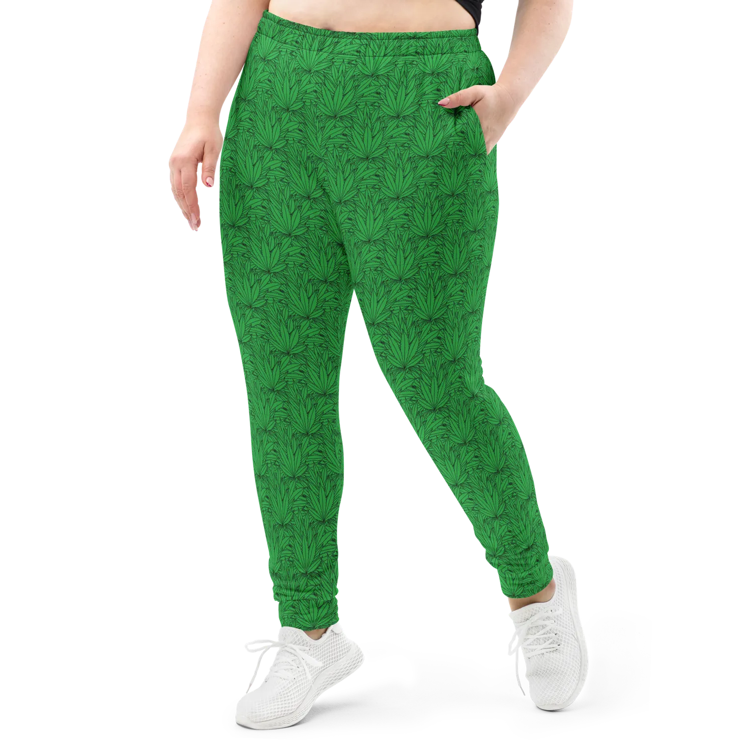 Razel Marijuana Tree Star joggingbroek dames fleece