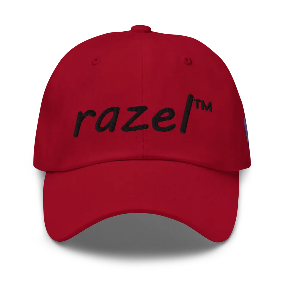 Razel Dad Hat pet zwart katoen