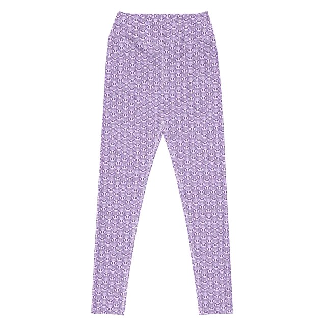 Razel Face Motif legging dames hoge taille stretch