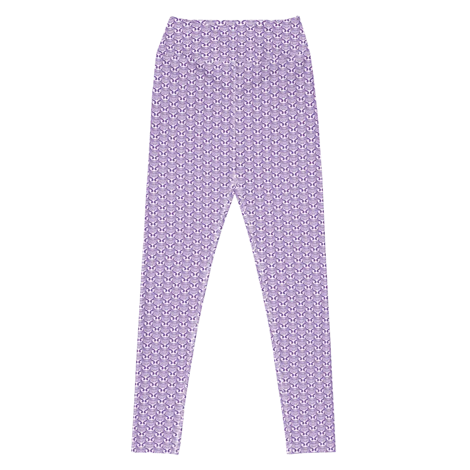 Razel Face Motif legging dames hoge taille stretch