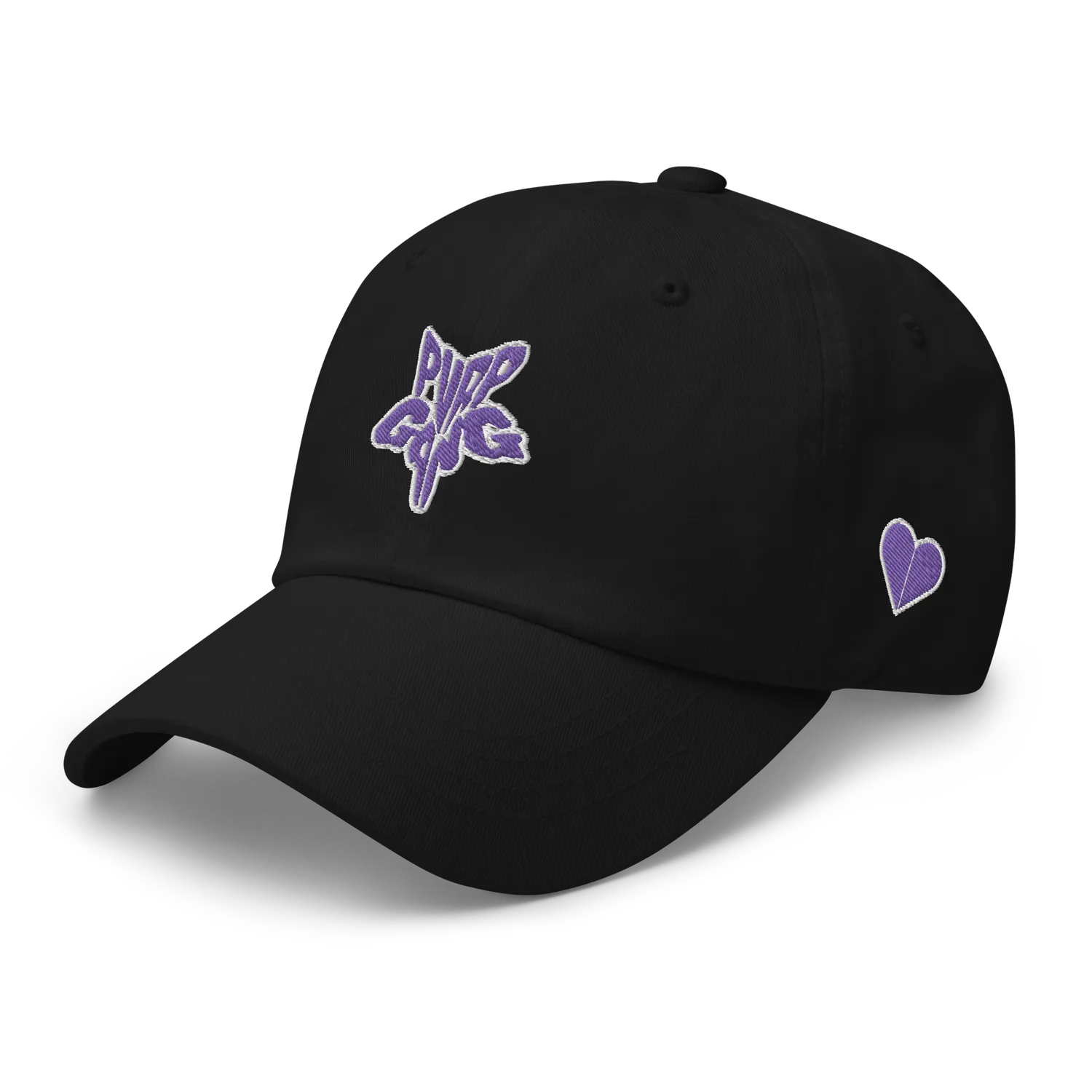 Razel Purp Gang Rock Star Dad Hat pet katoen