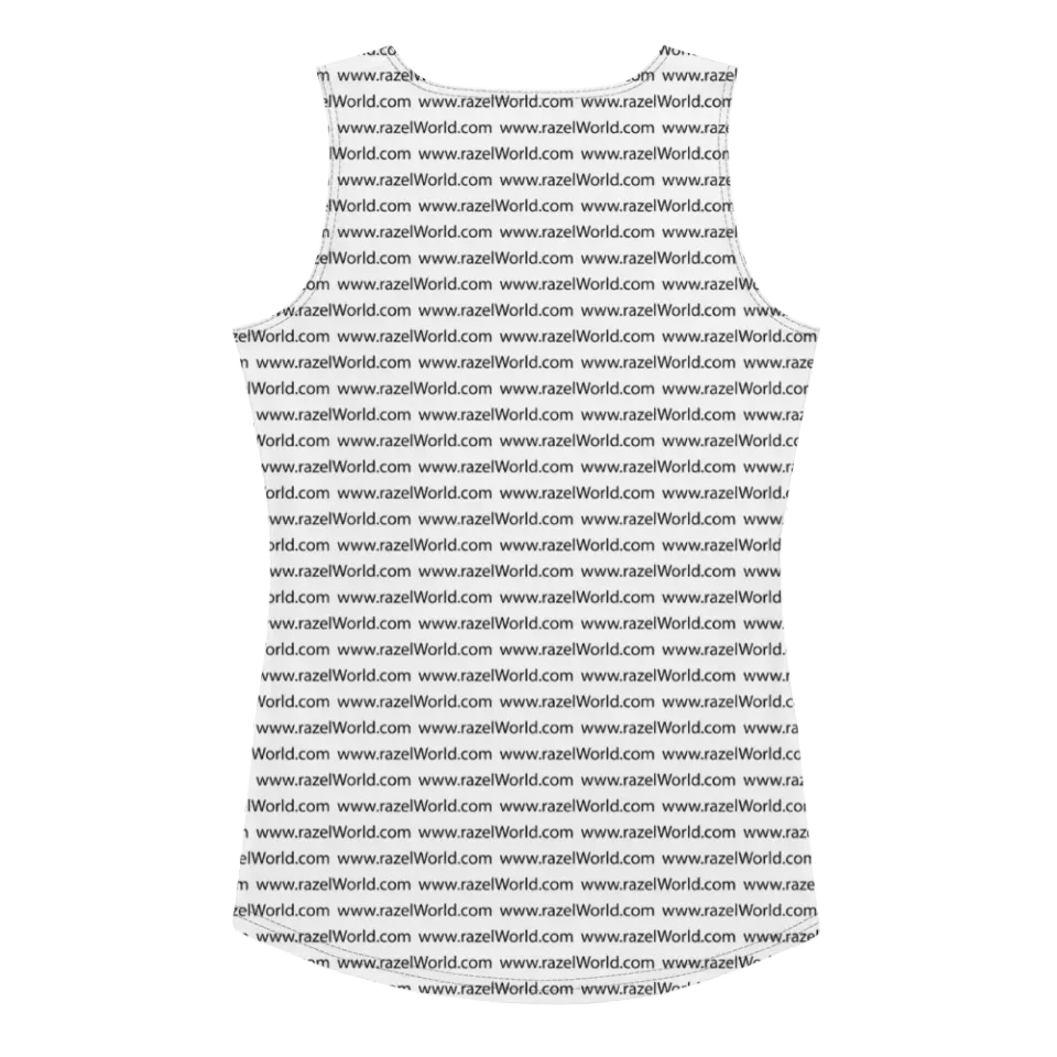 Razel World Motif tanktop dames microvezel