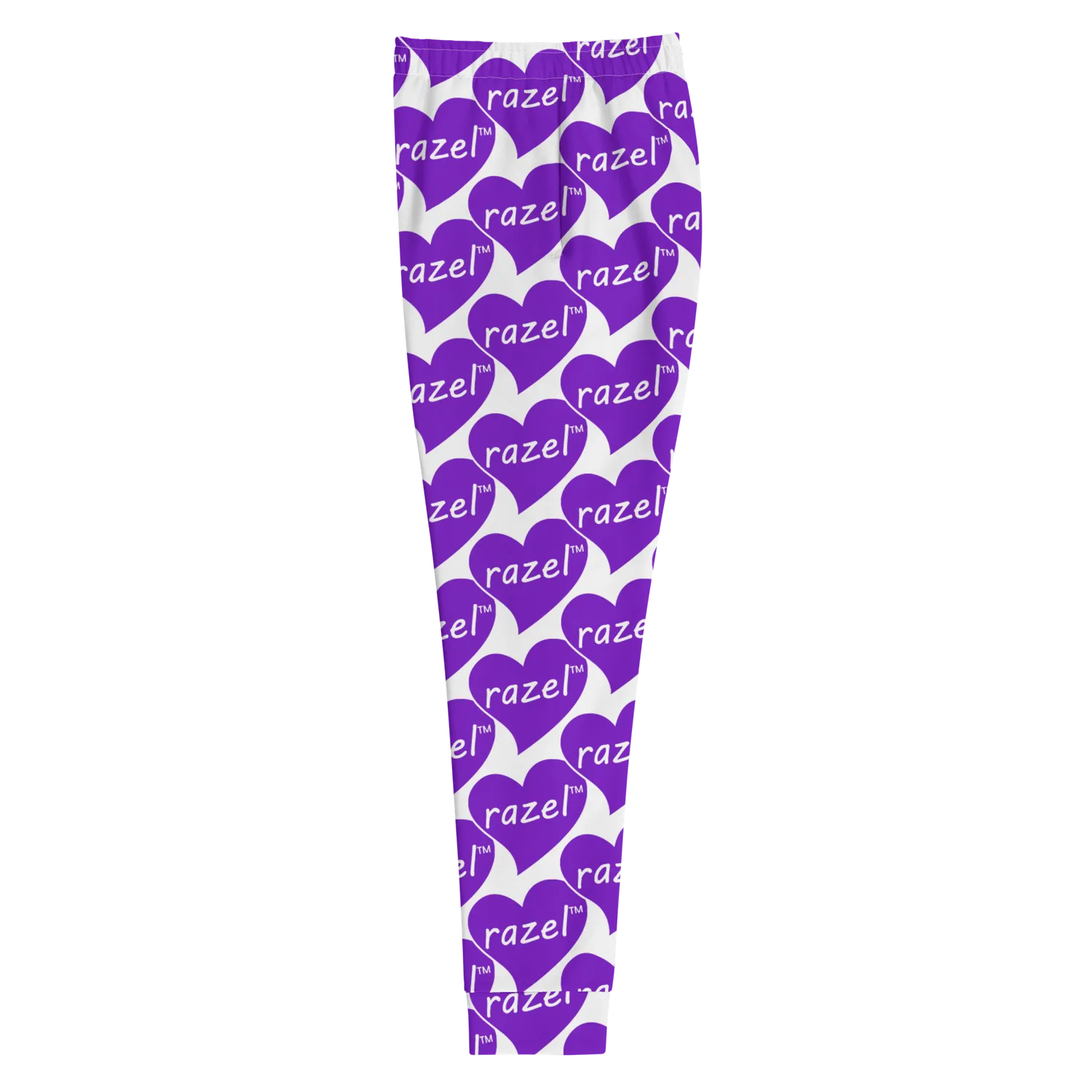 Razel Purple Hearted dames joggingbroek fleece