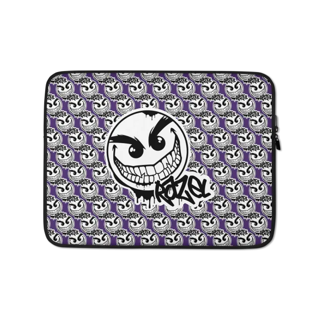 Razel Gang Drip Face laptophoes 13 inch neopreen