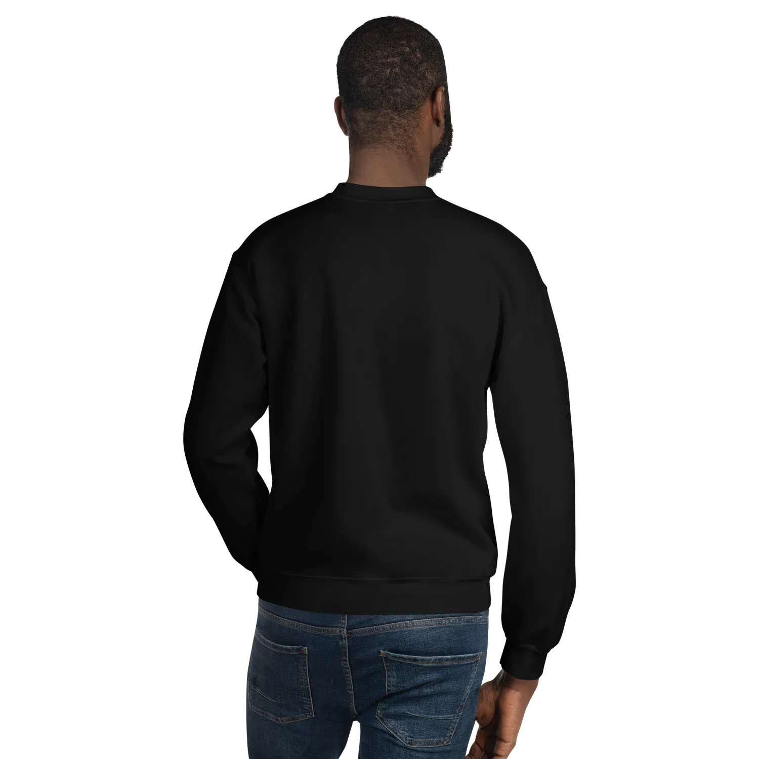 Razel Purple Hearted Sweater Crewneck geborduurd