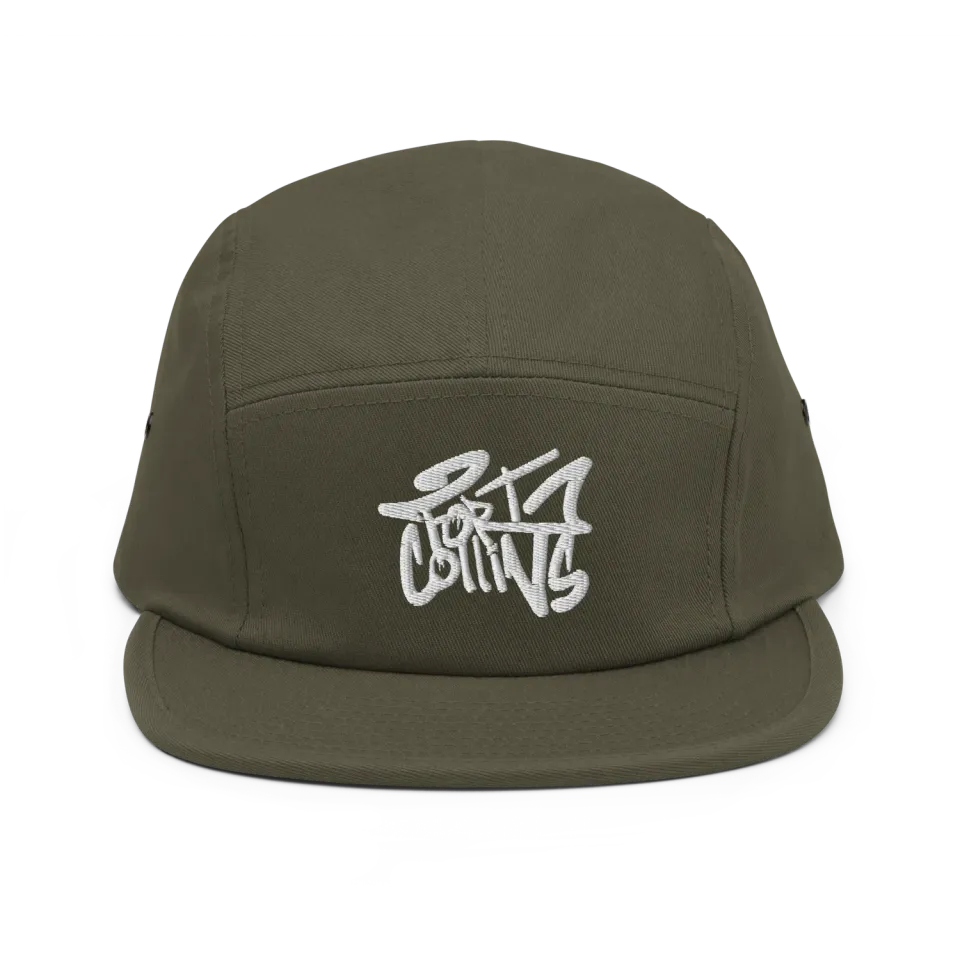 Razel Fort Collins 5 panel pet wit katoen