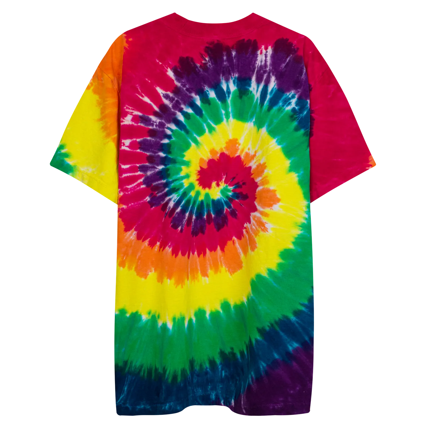 Razel Drip Face oversized tie-dye T-shirt katoen