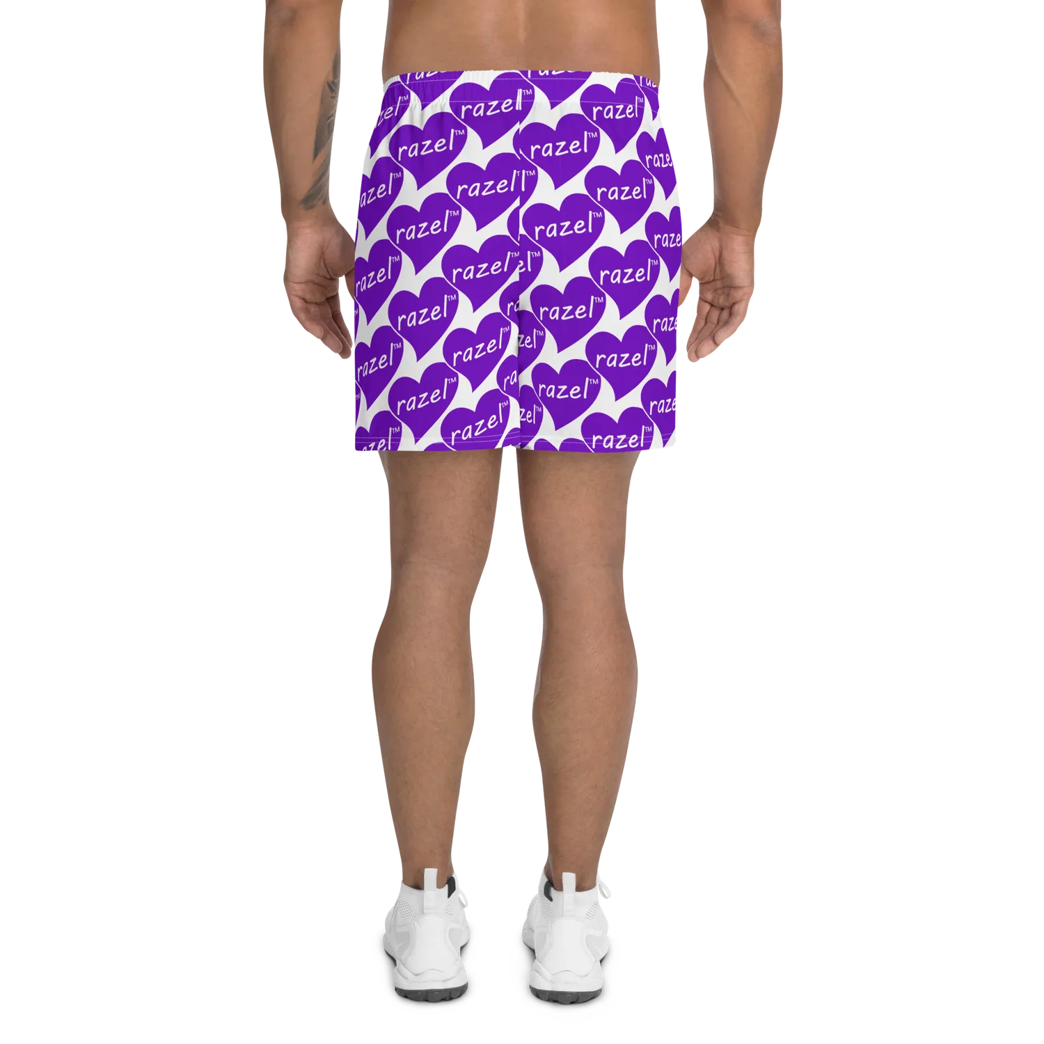 Razel Purple Hearted short heren sneldrogend