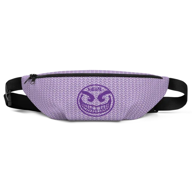 Razel Face Motif heuptas fanny pack zwart S/M