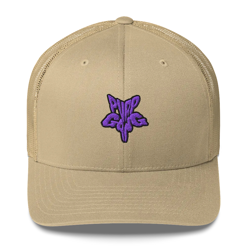 Razel Purp Gang Rock Star trucker pet zwart