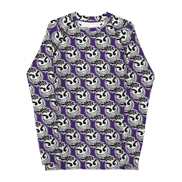 Razel Gang Drip Face Rashguard Lange Mouw UPF50+