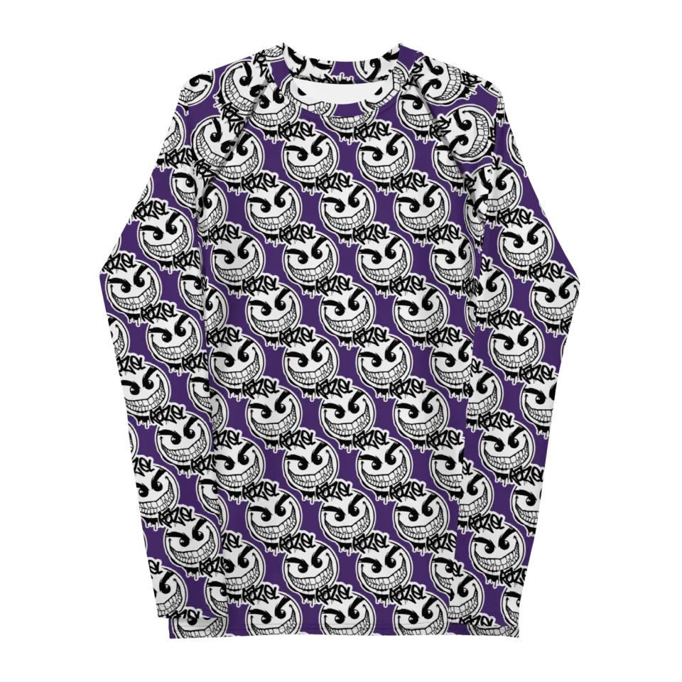 Razel Gang Drip Face Rashguard Lange Mouw UPF50+