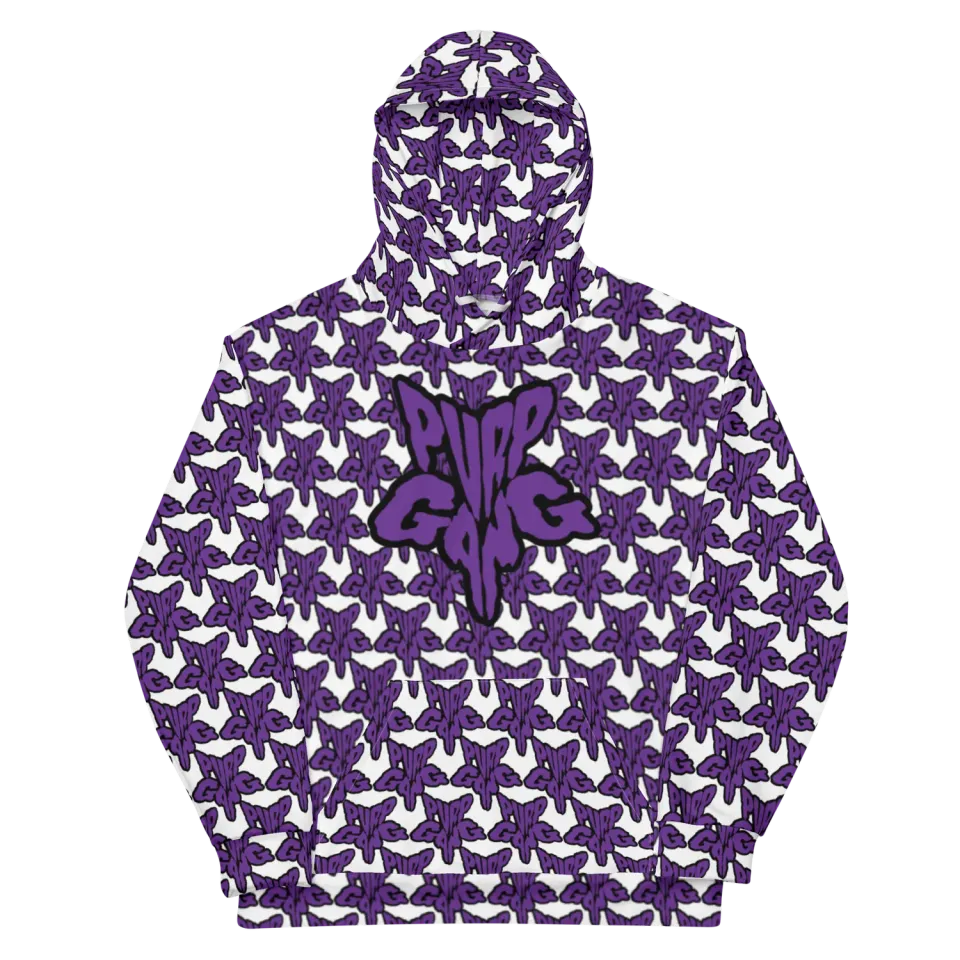 Razel Purp Gang Rock Star hoodie unisex fleece