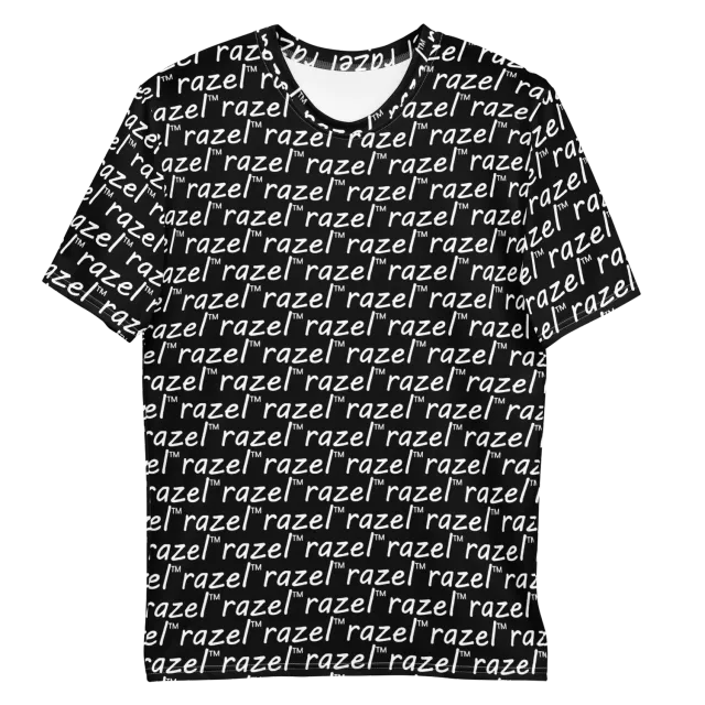 Razel Motif Tee Inverted T-shirt regular fit stretch