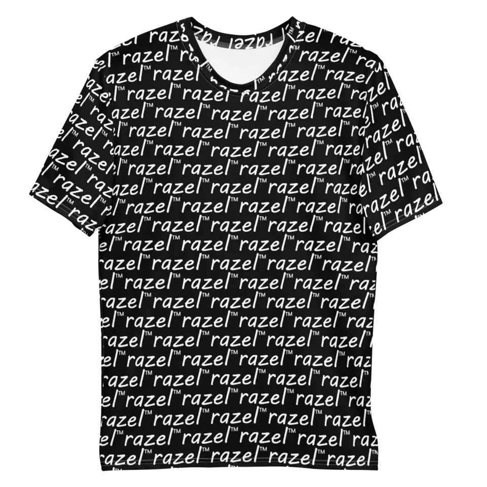 Razel Motif Tee Inverted T-shirt regular fit stretch