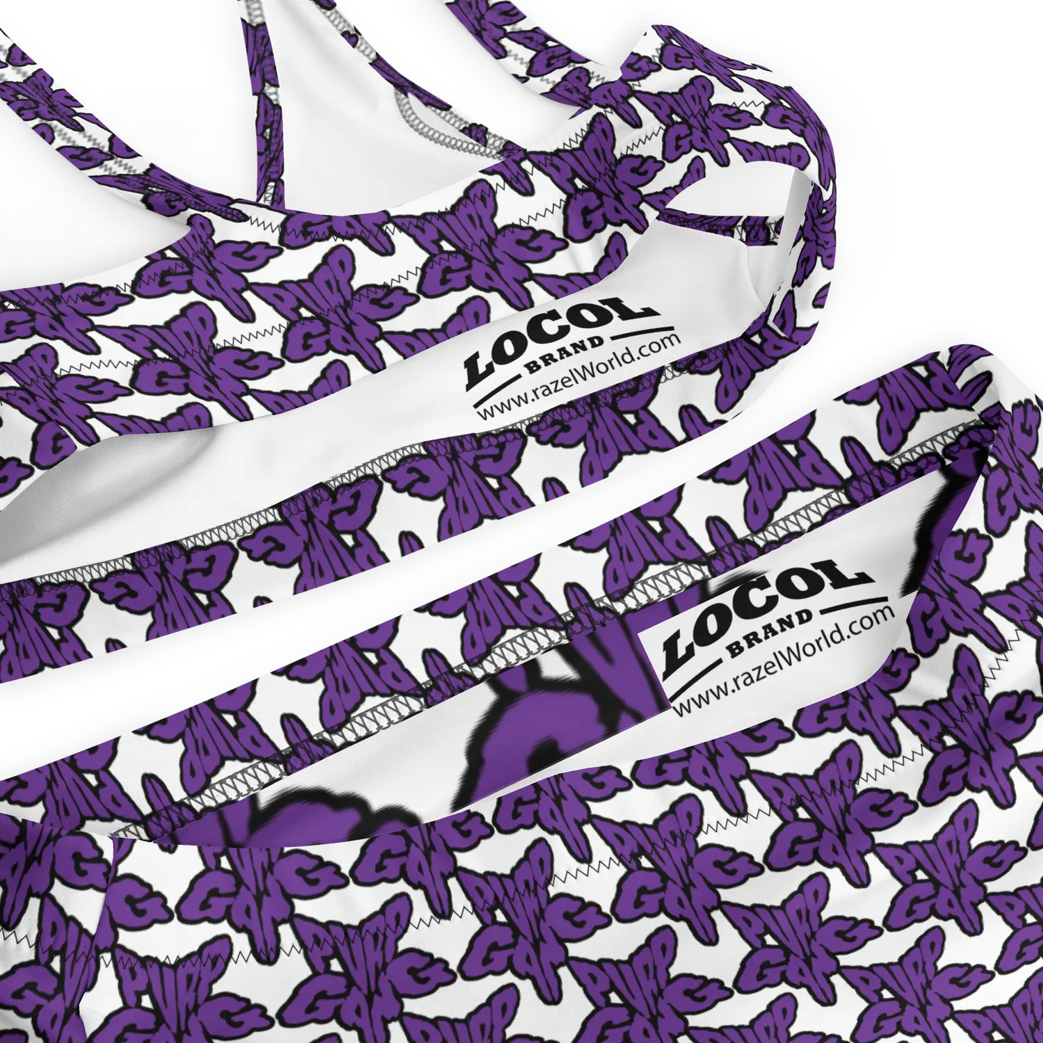 Razel Purp Gang Rock Star bikini 2-delig padded