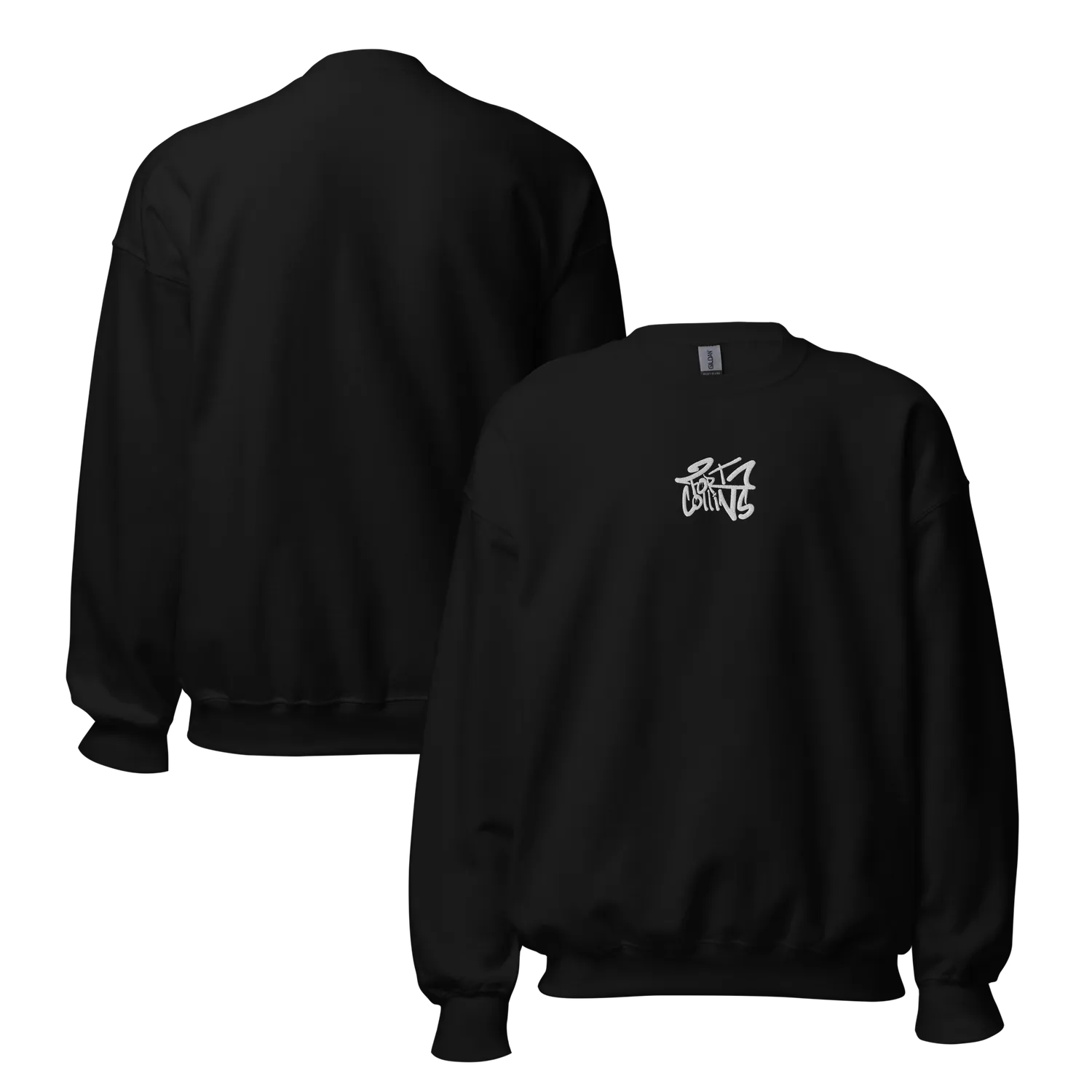 Razel Fort Collins Geborduurde Sweater Zwart