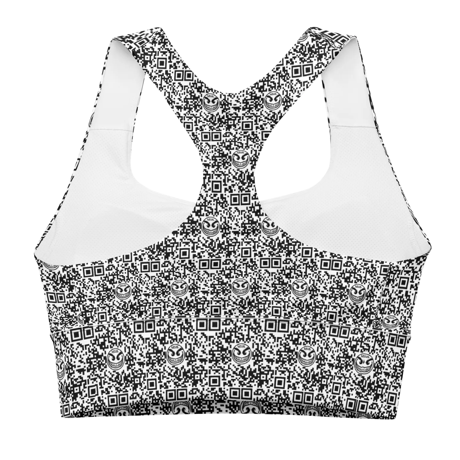 Razel Face QR Code crop top sporttop maat M