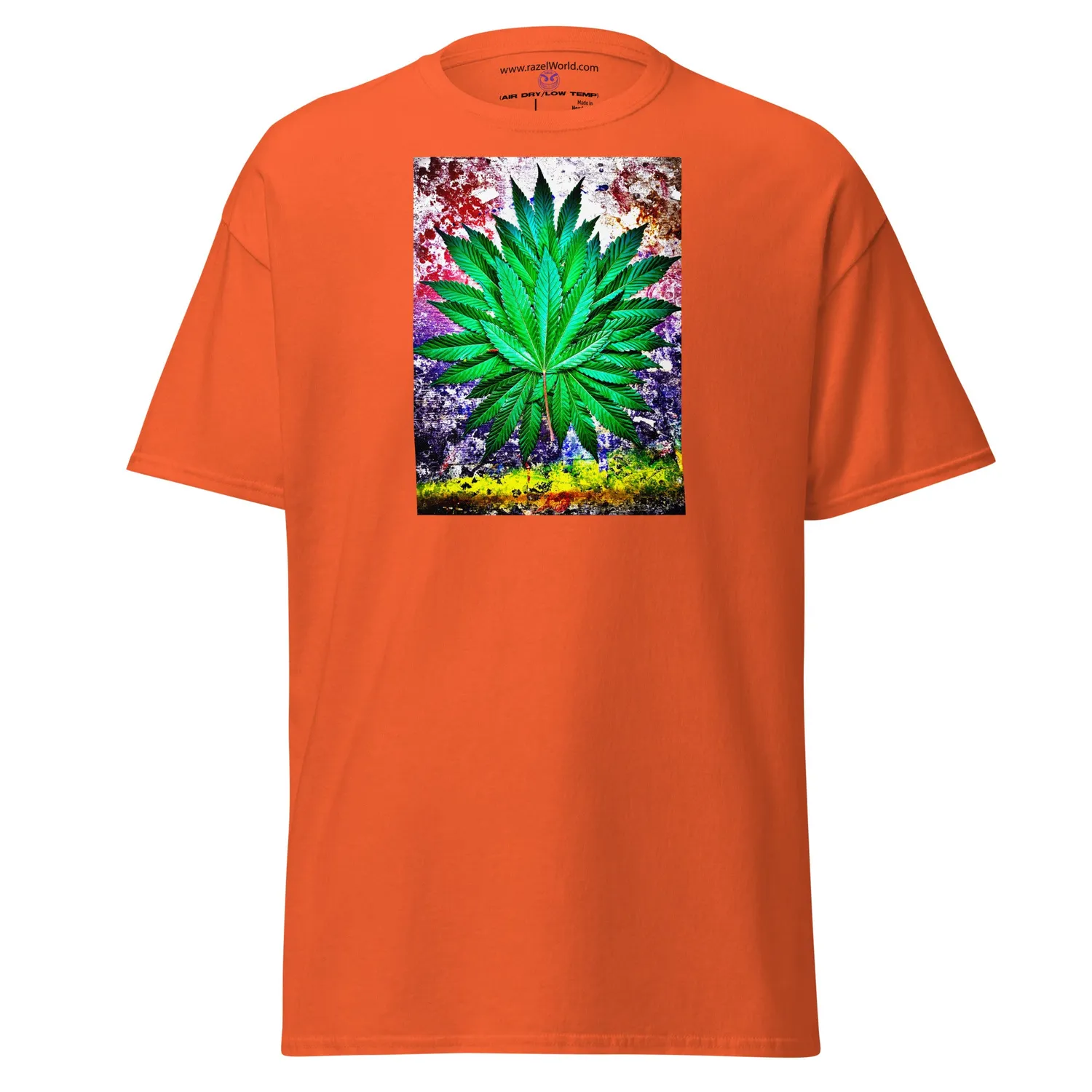 Razel Marijuana Tree Star Tee T-shirt katoen