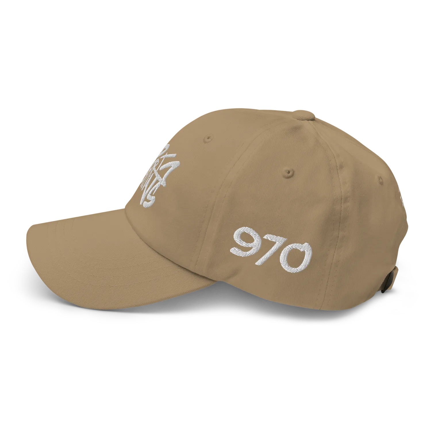Razel Fort Collins Dad Hat pet wit katoen