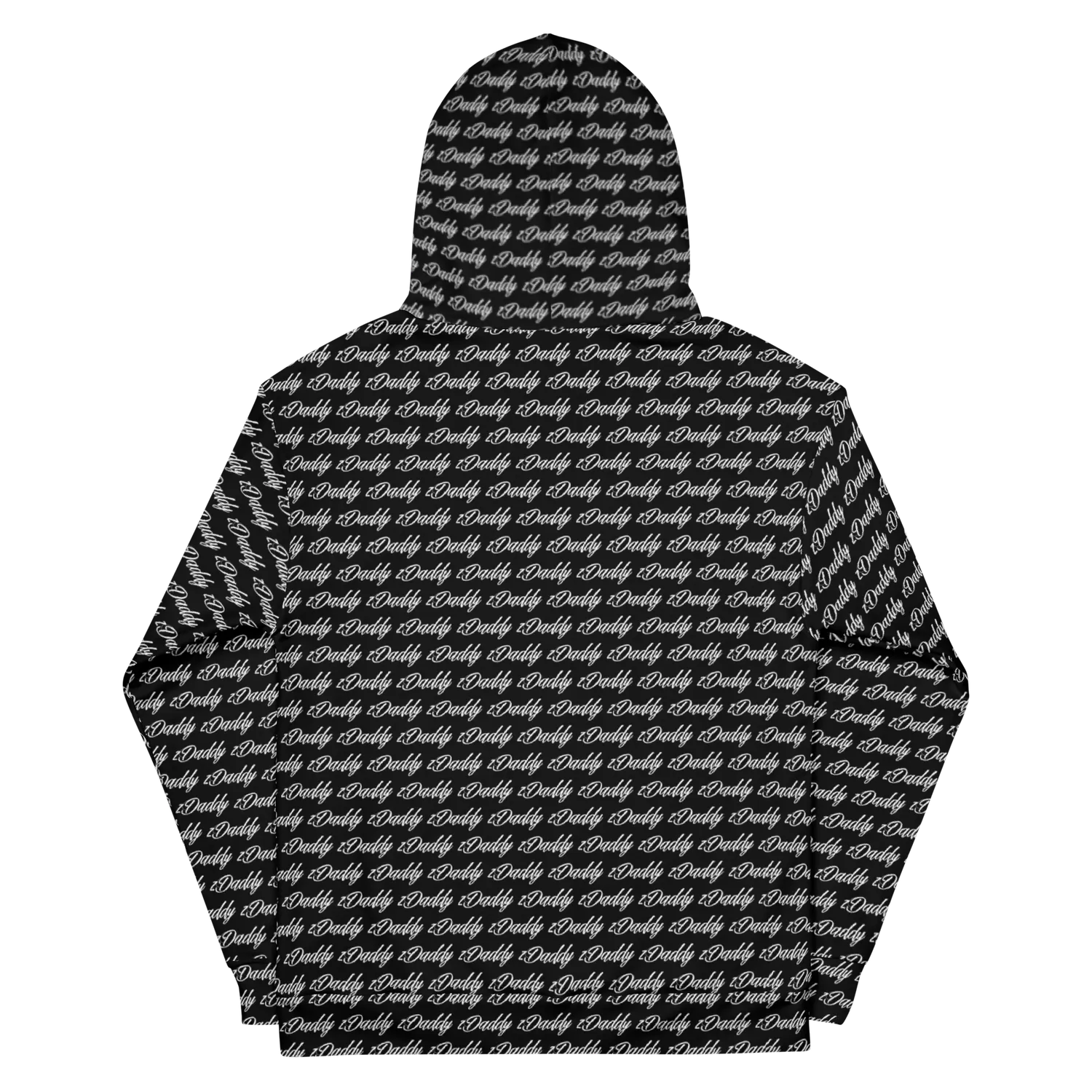 Razel zDaddy Motif hoodie omkeerbaar fleece