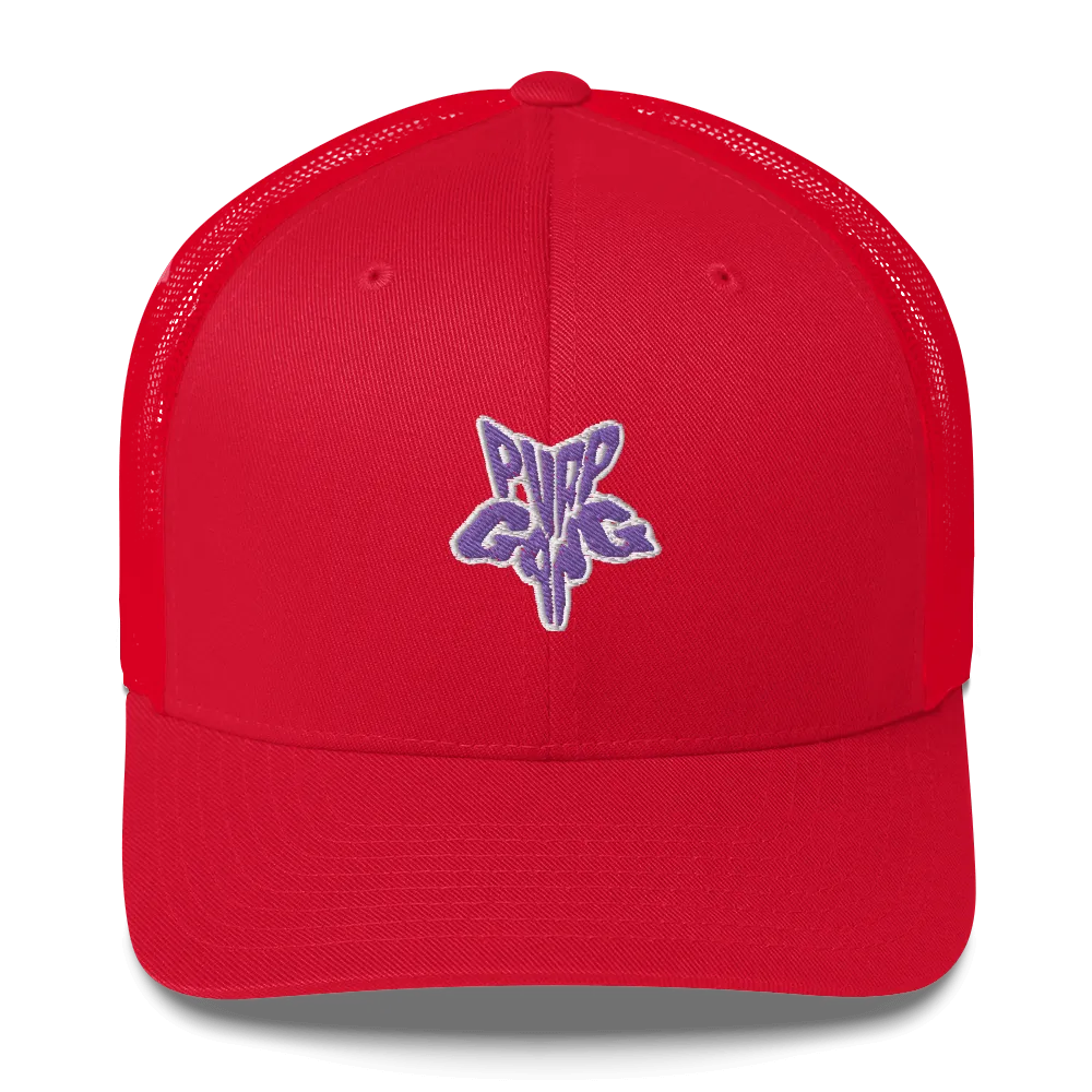 Razel Purp Gang Rock Star trucker pet zwart