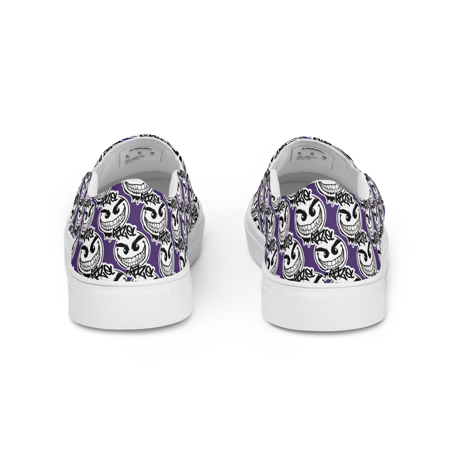 Razel Gang Drip Face Slip-ons canvas schoenen