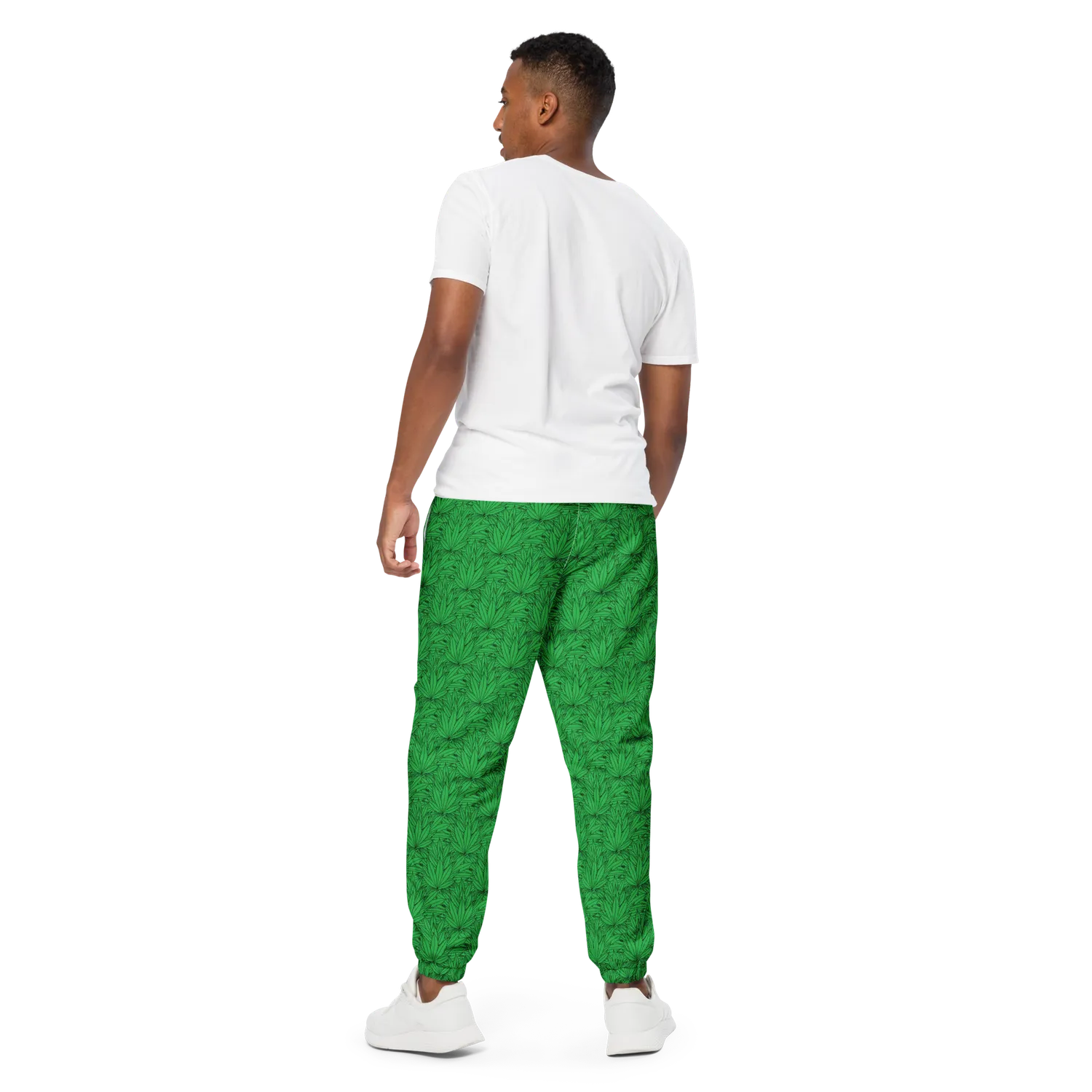 Razel Marijuana Tree Star Track Pants zwart joggingbroek