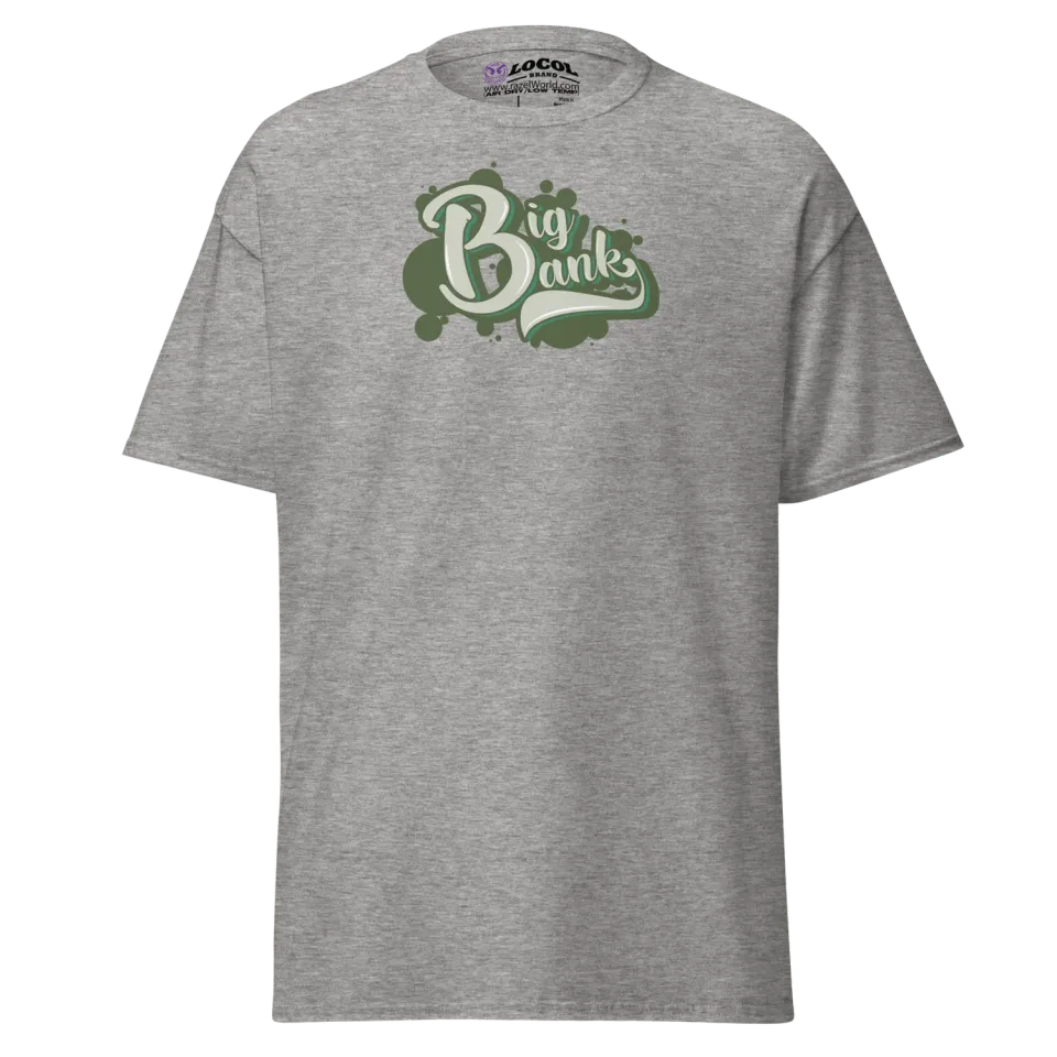 Razel Big Bank Tee T-shirt zwart katoen