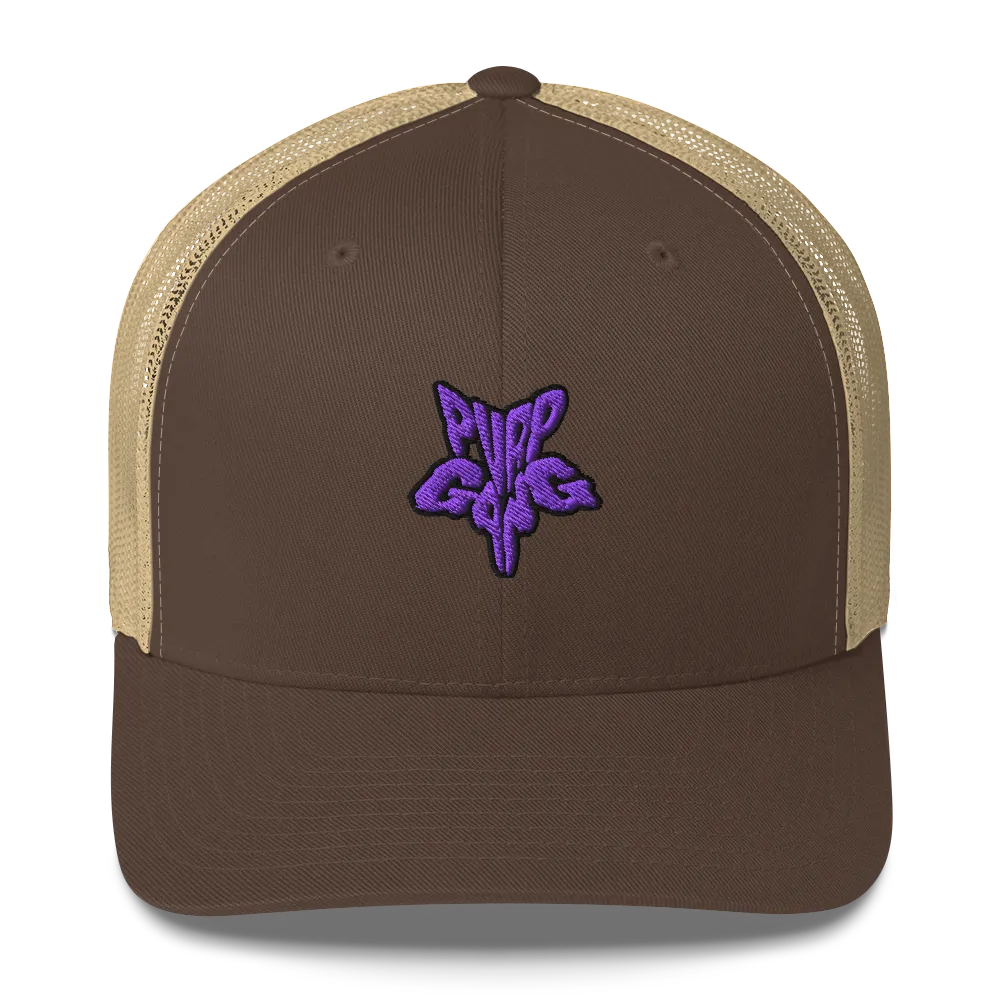 Razel Purp Gang Rock Star trucker pet zwart