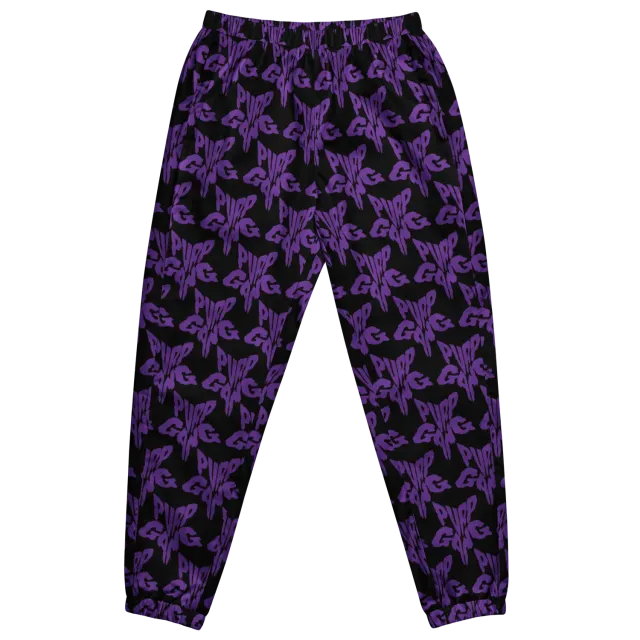 Razel Purp Gang Rock Star trainingsbroek zwart waterafstotend