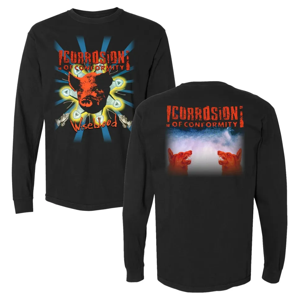 Corrosion of Conformity Wiseblood longsleeve T-shirt officieel
