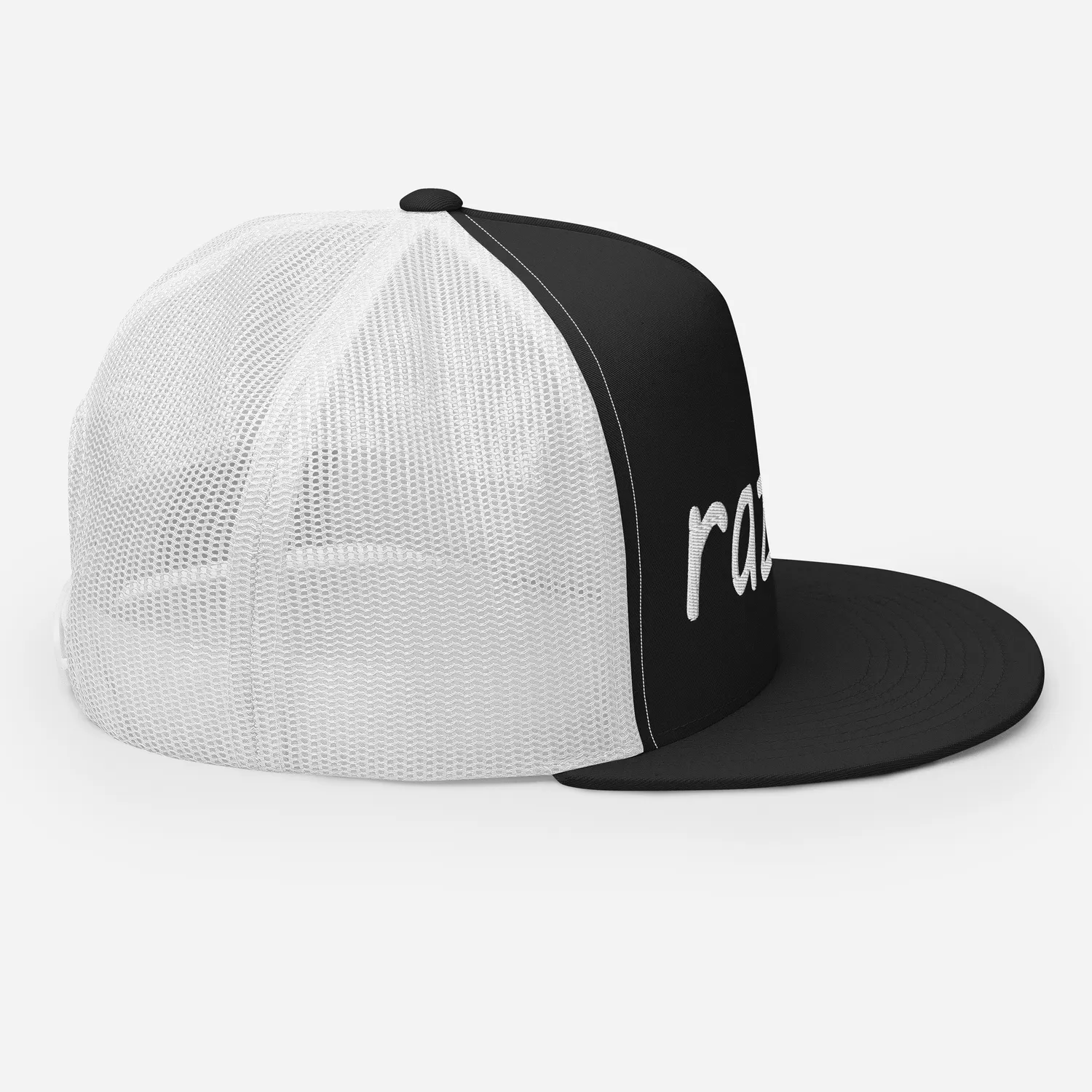 Razel Trucker cap pet snapback wit
