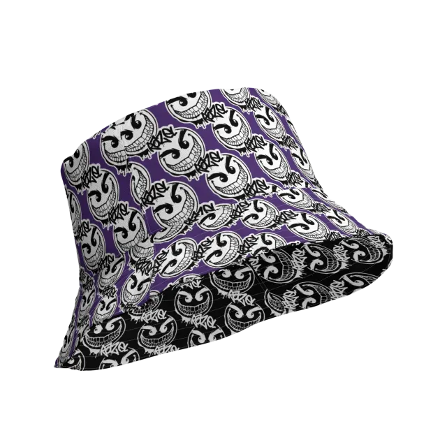 Razel Gang Drip Face bucket hat omkeerbaar