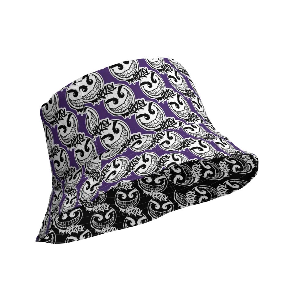Razel Gang Drip Face bucket hat omkeerbaar