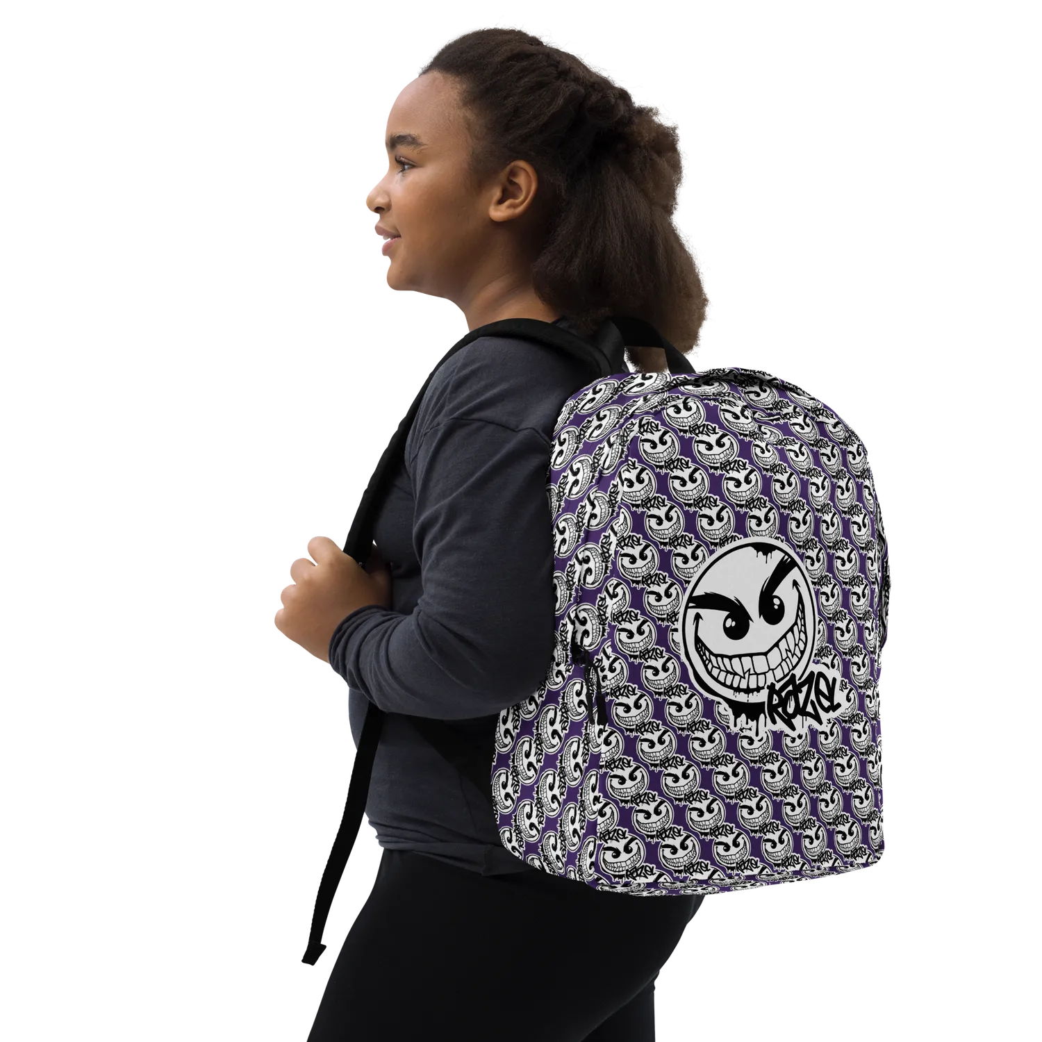 Razel Gang Drip Face Motif rugzak 20 liter