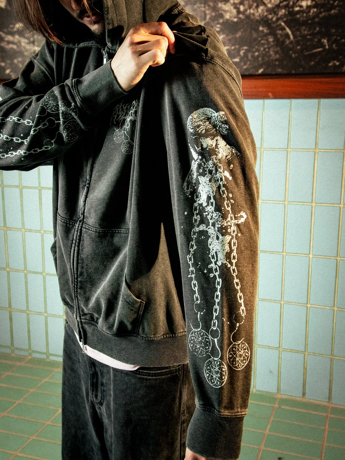 Paleface Swiss Angels Under Spell zip-hoodie vintage