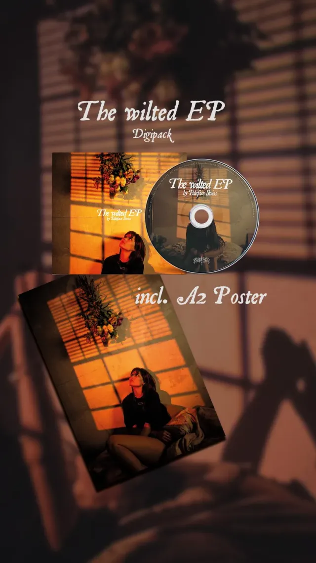 Paleface Swiss The Wilted EP CD digipack + A2 poster