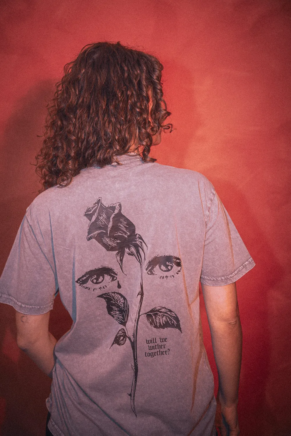 Paleface Swiss Wither Together shirt grijs acid
