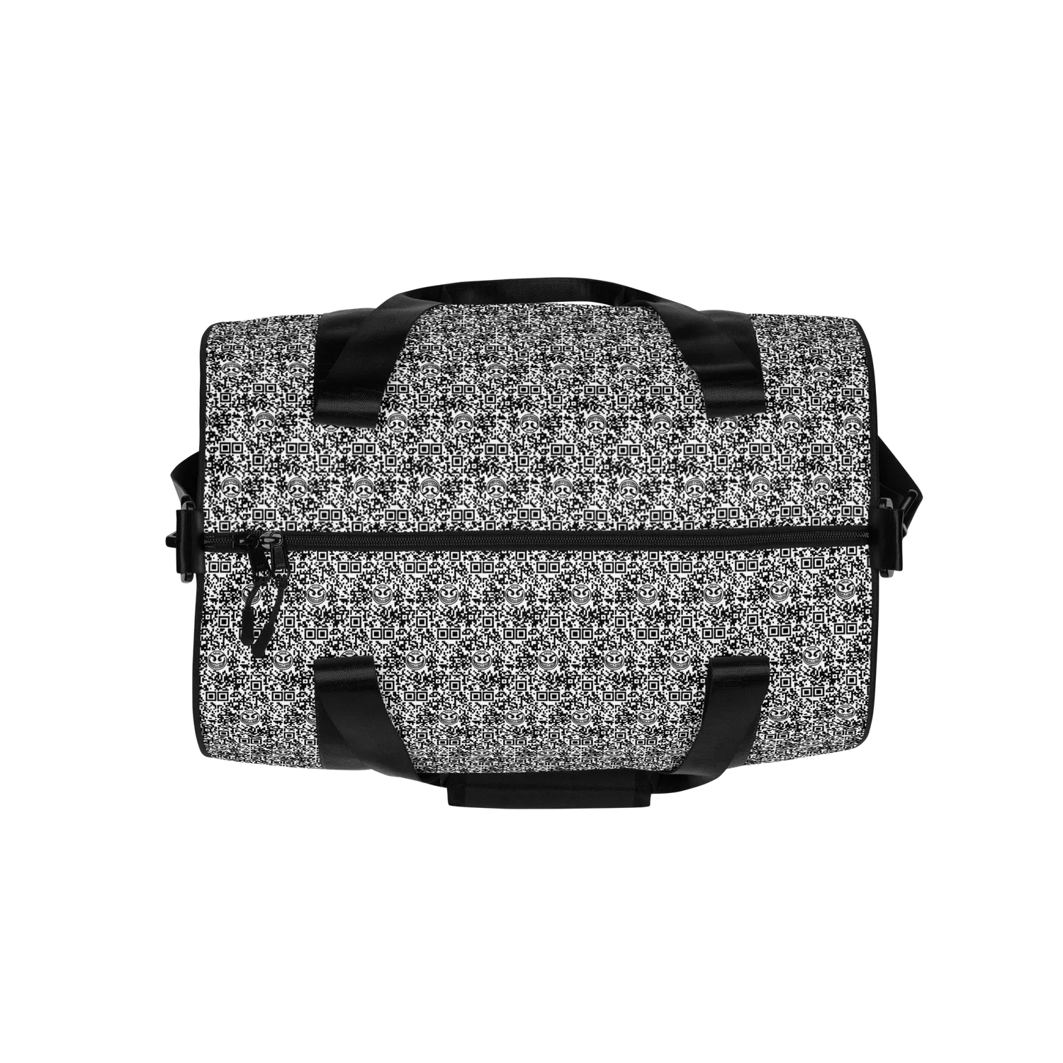 Razel Face QR Code Motif gym bag waterafstotend