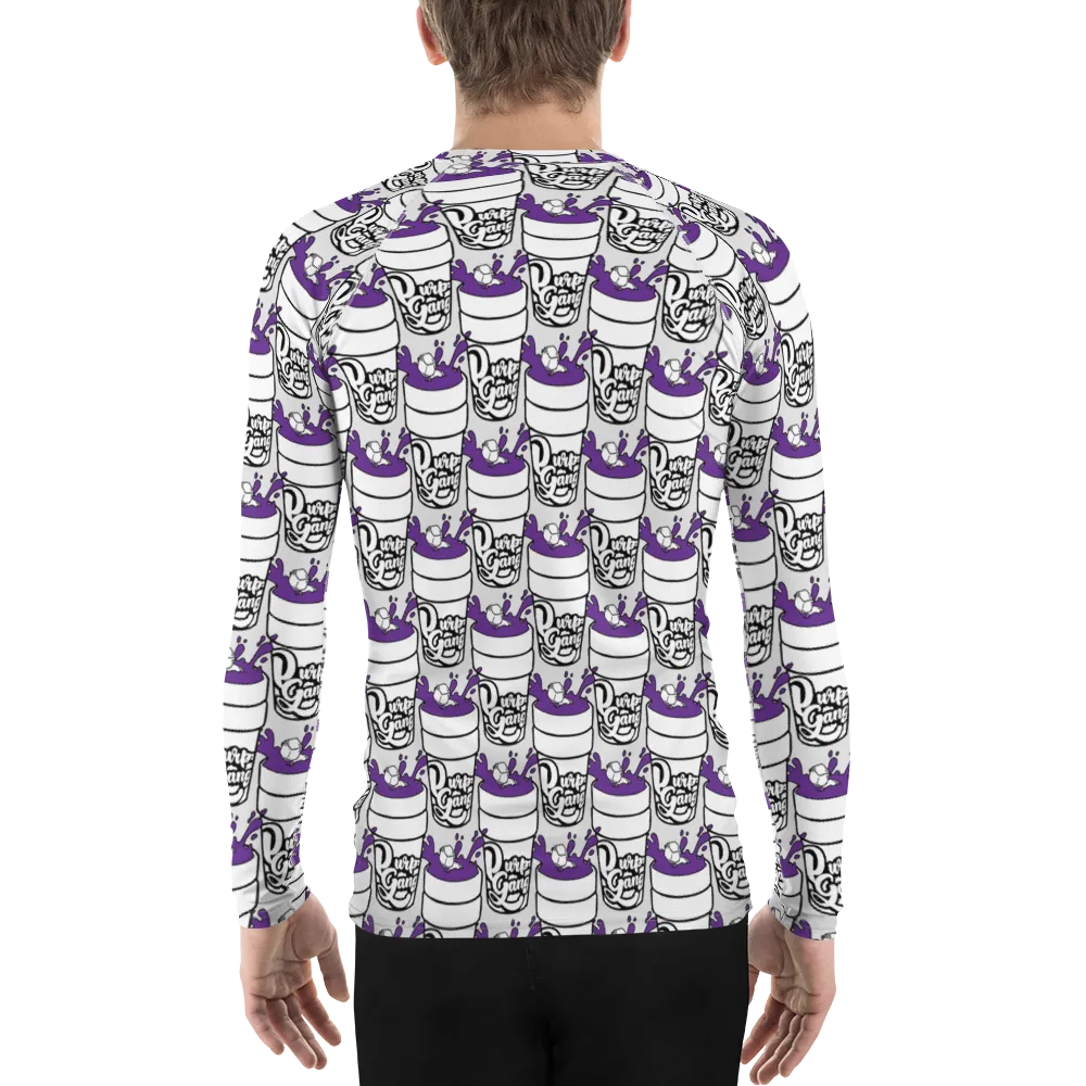 Razel Purp Gang Double Cup rashguard lange mouw