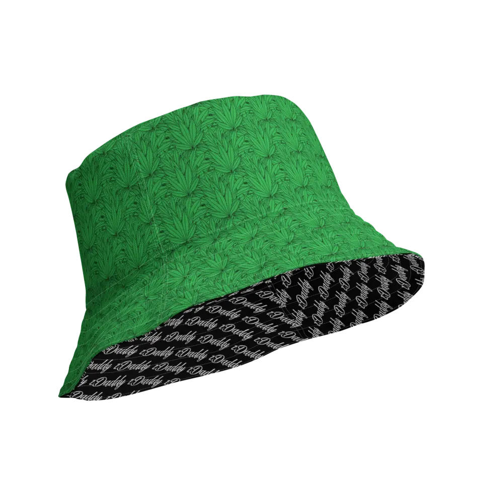 Razel Marijuana Tree Star bucket hat omkeerbaar