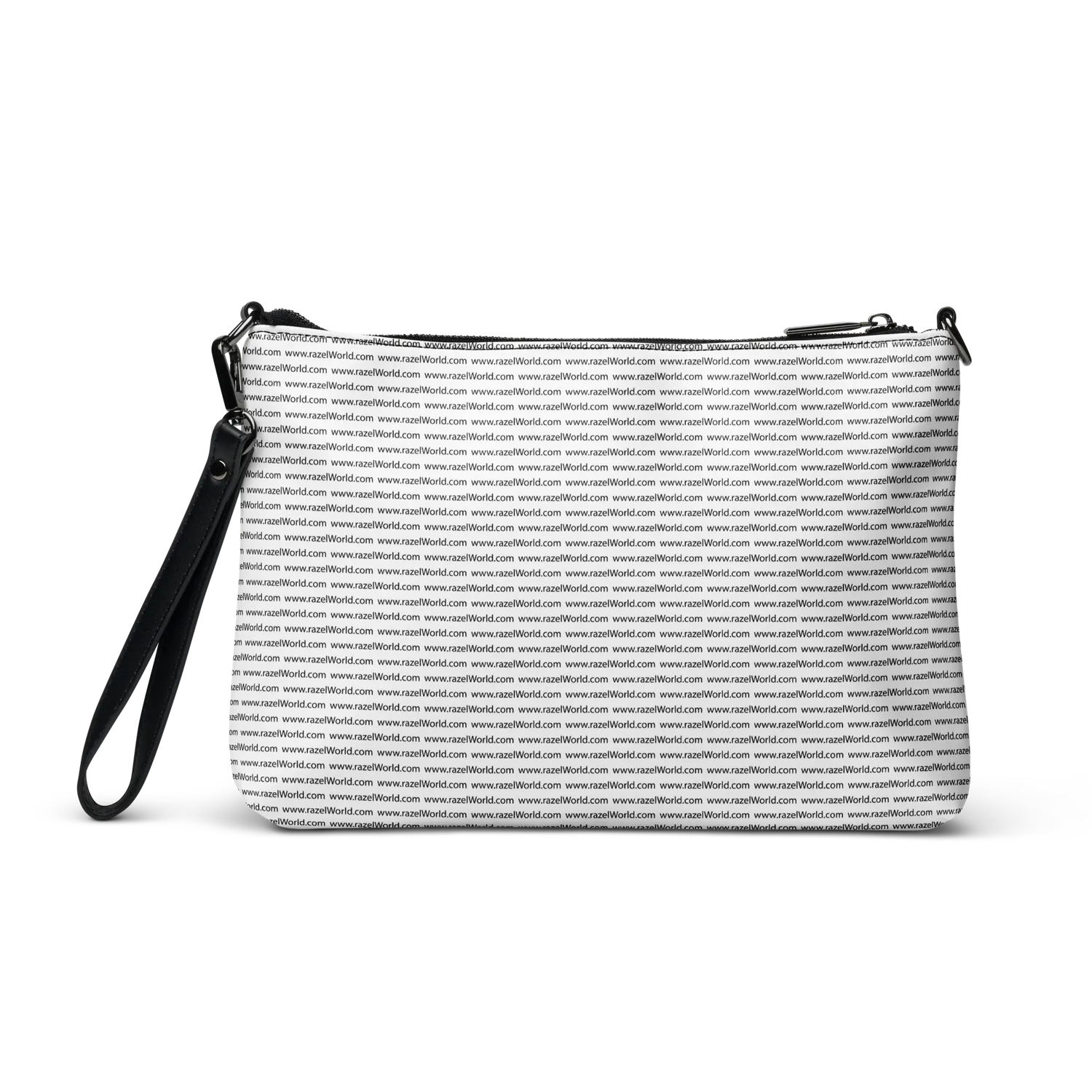 Razel www.razelWorld.com Motif schoudertas zwart kunstleer