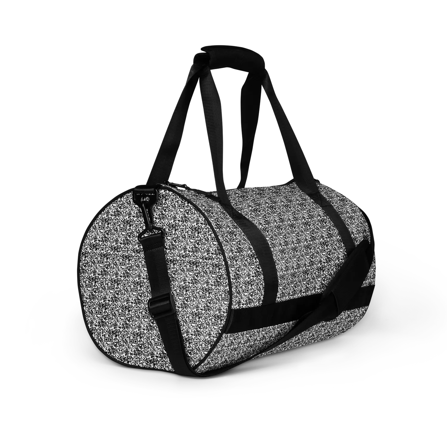 Razel Face QR Code Motif gym bag waterafstotend